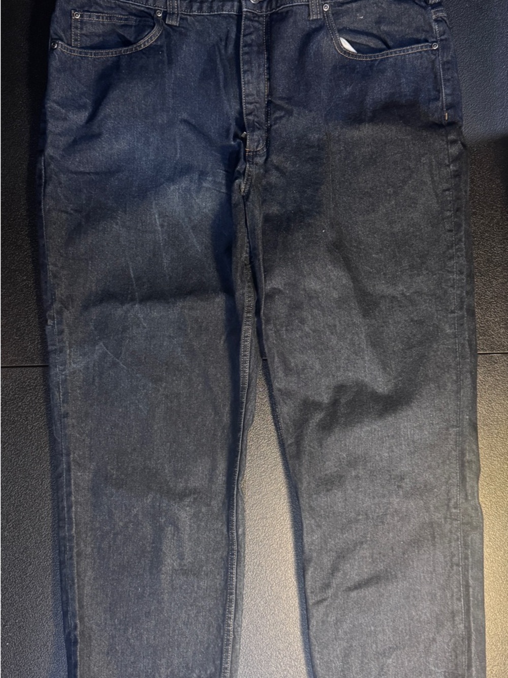 Duluth Trading Co Dark Navy Skinny Jeans